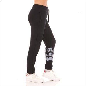 NEW Uncommon Basics Tie Dye Sweatpants L Blue Asymmetrical Streetwear Jogger USA